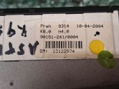 PANOU COMANDA AC OPEL ASTRA H OEM: 13122974.