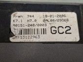PANOU COMANDA CLIMATRONIC OPEL ASTRA H OEM: 13122963.