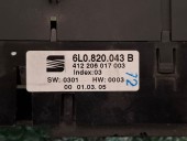 PANOU COMANDA CLIMATRONIC SEAT CORDOBA OEM: 6L0820043B.