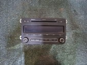 RADIO CD SKODA FABIA II OEM: 5J0035161D.