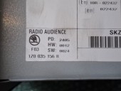 RADIO CD SKODA OCTAVIA II OEM: 1Z0035156B.