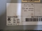 RADIO CD SKODA OCTAVIA II OEM: 1Z0035161B.