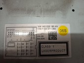 RADIO CD VOLKSWAGEN GOLF VI OEM: 1K0035186AN.