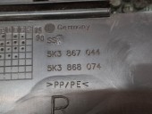 TAPITERIE USA DREAPTA SPATE VOLKSWAGEN GOLF VI OEM: 5K3867044.