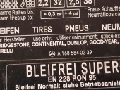 USITA REZERVOR MERCEDES A-CLASS (W168) OEM: A1685840239.
