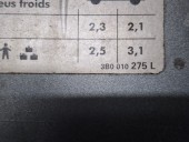 USITA REZERVOR VOLKSWAGEN PASSAT B5.5 OEM: 3B0010275L.
