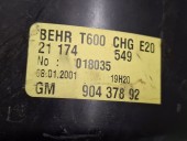 VENTILATOR AEROTERMA OPEL ZAFIRA A OEM: 90437892.
